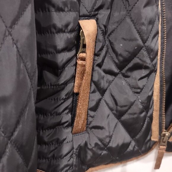 Daniel Cremieux Women's Black quilted jacket Size Medium - Picture 5 of 8